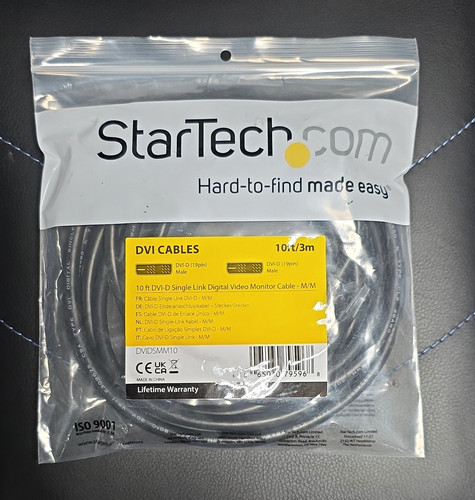 Startech com dvi pin 10ft - startech.com, dvi-d