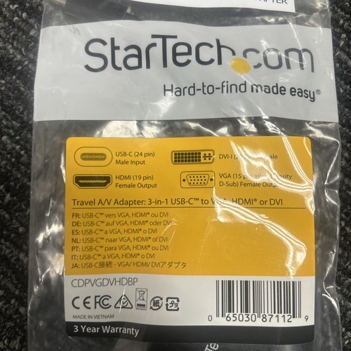 Startech travel adapter - startech,